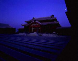 正殿|御庭の夜景のメイン画像