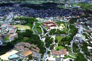 航空写真｜首里城公園全景－北西側よりのメイン画像