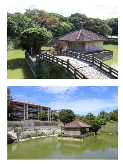 弁財天堂と円鑑池（べざいてんどうとえんかんち）