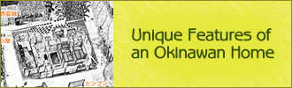 What makes private house of Okinawa unique