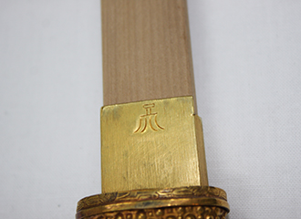 青貝巴紋散合口拵