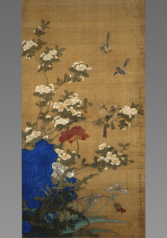 花鳥図(康熙丙戌花朝)
